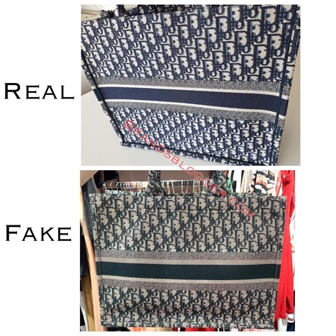 dior book tote real vs fake|dior book tote detector.